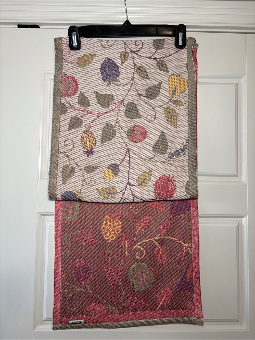 Eklund Sweden Floral Organic Cotton Table Runner